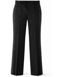 Moschino - Tailored Flat Front Pants - Lyst