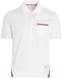 Thom Browne - Patch Pocket Polo Shirt - Lyst