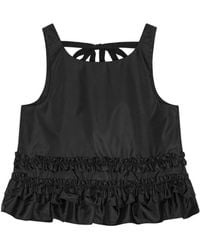 Ganni - Nylon Tank Top - Lyst