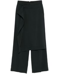 Ami Paris - Wool Trousers - Lyst