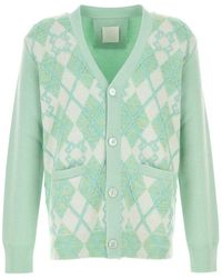 Givenchy - Pastel Wool Blend Cardigan - Lyst