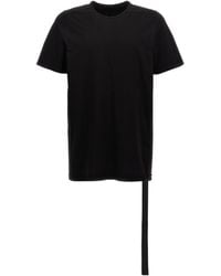 Rick Owens - Crewneck T-Shirt With Oversized Band - Lyst