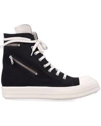 Rick Owens - Cargo Lace-Up Sneakers - Lyst