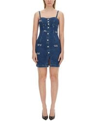 Moschino - Denim Dress For - Lyst