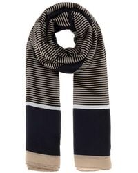Saint Laurent - Saint Laurent Rayures Scarf - Lyst