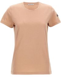 Moncler - Logo Patch T-Shirt - Lyst