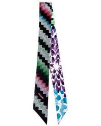 Missoni - Zigzag Print Bandana Scarf - Lyst