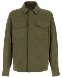 Moncler - Shirt Collar Jacket - Lyst