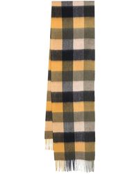 Barbour - Brushed-Effect Check-Plaid Scarf - Lyst