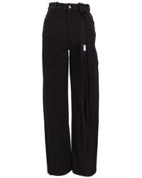 Ann Demeulemeester - Herme 5 Pockets Slim Fit Cropped Jeans - Lyst