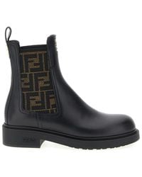 Fendi - Filo' Ankle Boots - Lyst