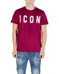 ICON DENIM - Crew Neck T-Shirts - Lyst