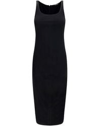 Jacquemus - Scoop Neck Midi Dress - Lyst