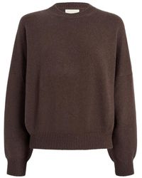 KHAITE - Solid Crew Neck Sweater - Lyst