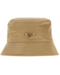 Prada - Solid Bucket Hat - Lyst