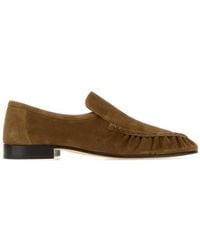 The Row - Slip On Loafers - Lyst