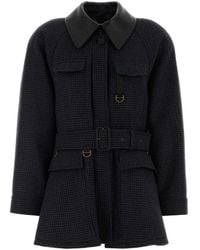 Chloé - Shirt Collar Trench Coat - Lyst