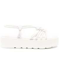 Gianvito Rossi - Hebe Leather Sandals - Lyst