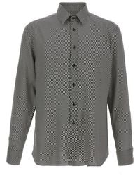 Tom Ford - Polka Dot Lyocell Shirt - Lyst