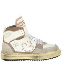 DSquared² - Logo Boogie Vintage Sneakers - Lyst