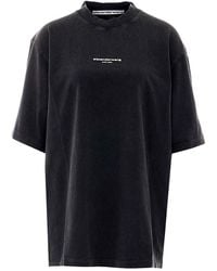 Alexander Wang - Logo Crew Neck T-Shirt - Lyst
