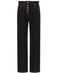 Versace - High Waist Jeans - Lyst