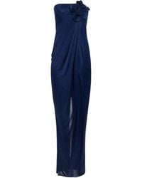 Elisabetta Franchi - Long Evening Dress - Lyst