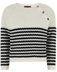 Gucci - Embroidered Cotton Sweater - Lyst