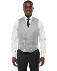 Corneliani - Light Peaked Lapel Waistcoat - Lyst