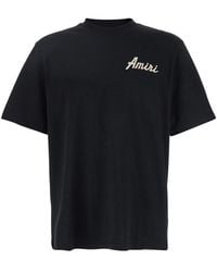 Amiri - City' Crewneck T-Shirt - Lyst