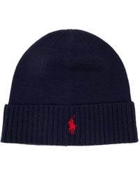 Polo Ralph Lauren - Logo Beanie Cap - Lyst