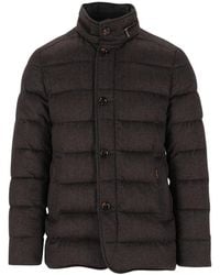 Moorer - Dark Quilted Jacket - Lyst