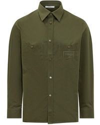 Givenchy - Regular Solid Shirt - Lyst