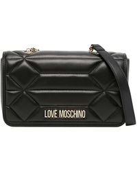 Love Moschino - Logo Small Shoulder Bag - Lyst