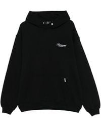 Represent - Logo-Embellished Hoodie With Press-Stud Fastening - Lyst