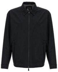 Herno - Solid Shirt Collar Jacket - Lyst