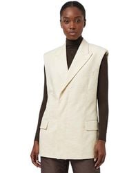 Helmut Lang - Solid Notched Lapel Blazer - Lyst