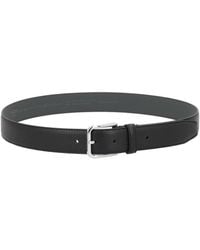 BOSS - Textured Buckle Belt - Lyst