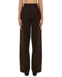 THE LATEST - Regular Pleated Pants - Lyst