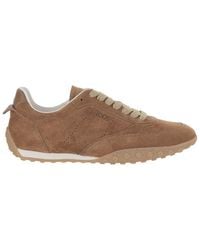 Tod's - Suede Leather Sneakers - Lyst