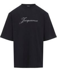 Jacquemus - Logo Cotton T-Shirt - Lyst