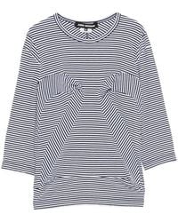Junya Watanabe - Striped Cotton T-Shirt - Lyst