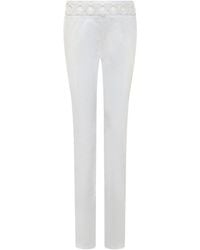 DSquared² - Straight Flat Front Pants - Lyst