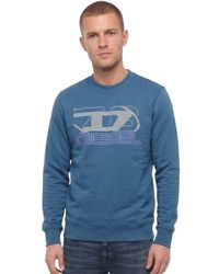 DIESEL - Crew Neck Sweatshirt - Lyst
