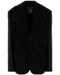 Y. Project - Stretch Twill Oversize Blazer - Lyst