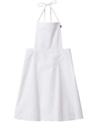 Miu Miu - Solid Halter Neck Mini Dress - Lyst