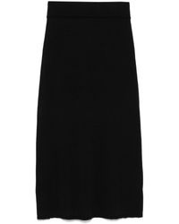 TOTEME - Knitted Long Skirt - Lyst