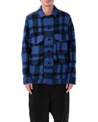 Junya Watanabe - Wool Checked Work Jacket - Lyst