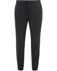 ZEGNA - Flat Front Pants - Lyst