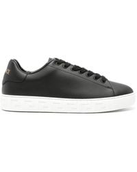Versace - Greca Leather Sneakers - Lyst